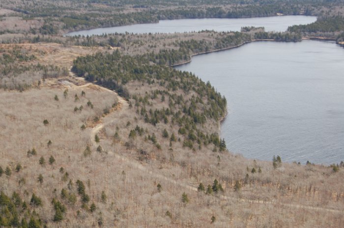 Immobilien Kanada Four Island Lake Flug April 2013 (6)